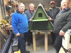 Our Barn Owl and Kestrel boxes are built to a very high standard by the Newbridge Mens Shed.