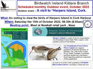 2022_1015 Outing to Harpers Island poster